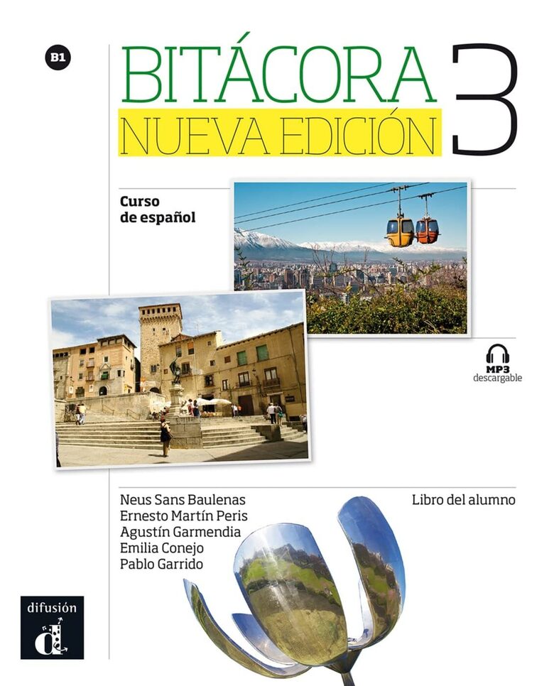 Bitácora nueva edición 3 B1 (Libro del alumno con MP3 descargable) - languages German, English